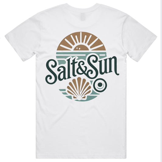 Salt and Sun Adult- Sun and Shell Tee