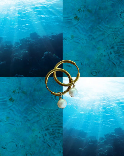 Mini Freshwater Pearl Earrings