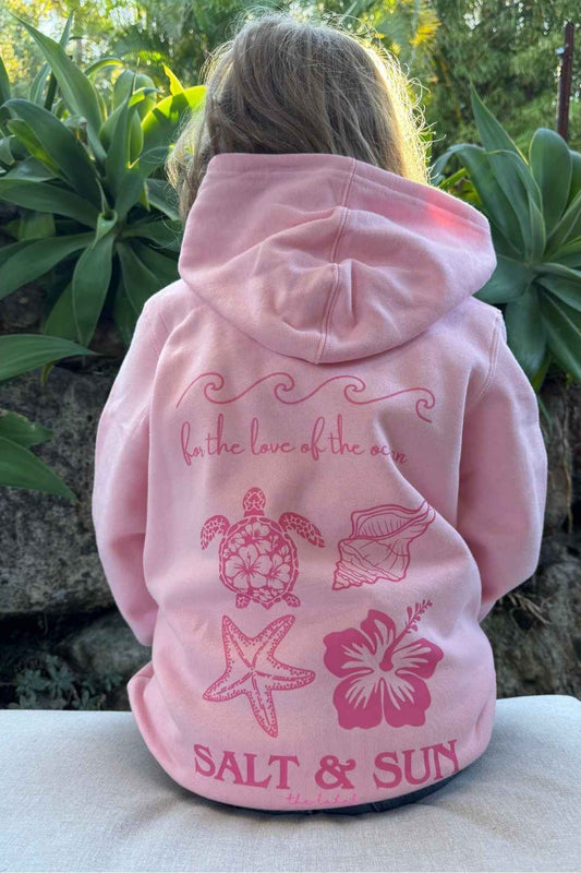 Salt and Sun TL Youth - Ocean Life Hoodie