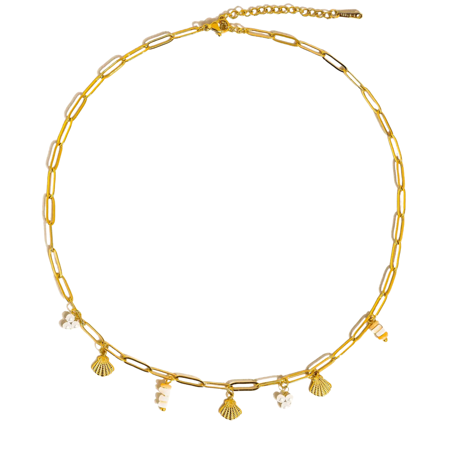 Seashells Charm Necklace