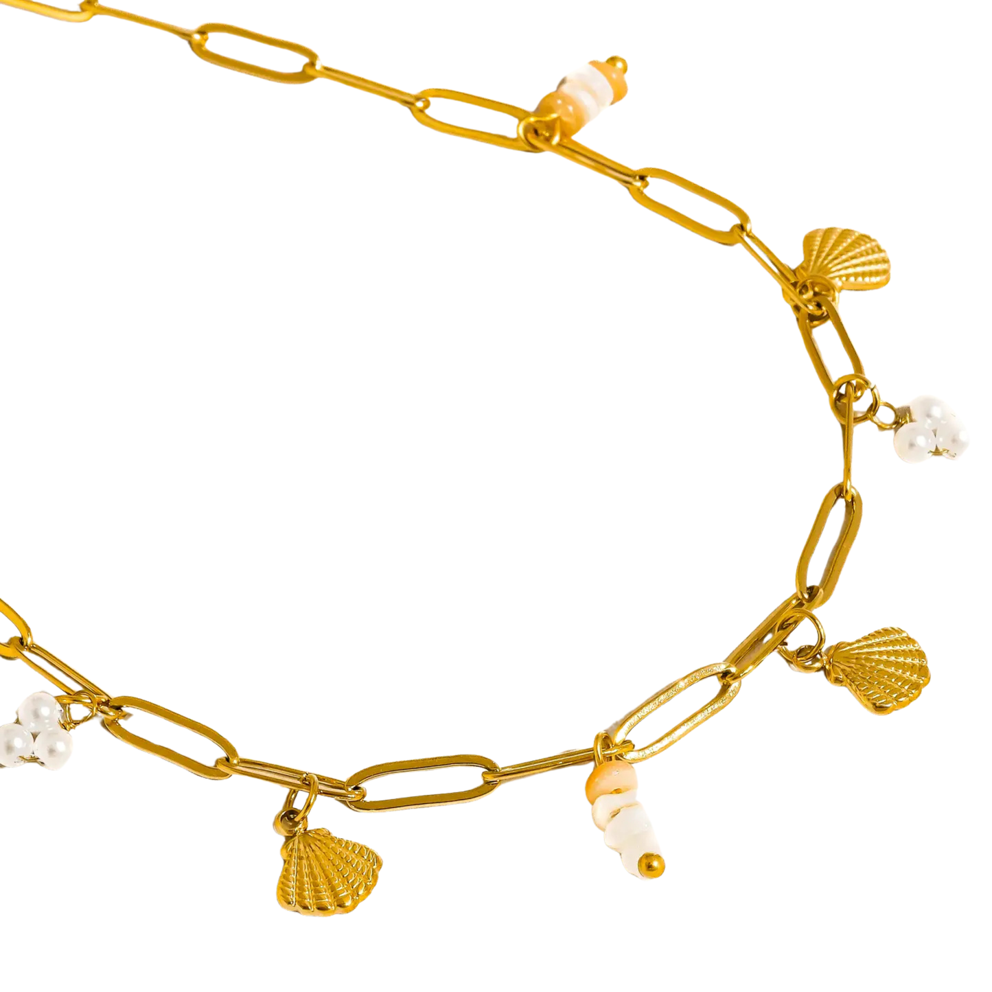 Seashells Charm Necklace