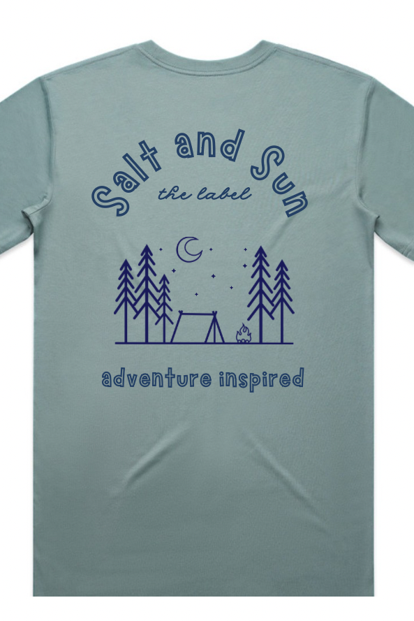 Salt and Sun TL Adult- Camping Tee