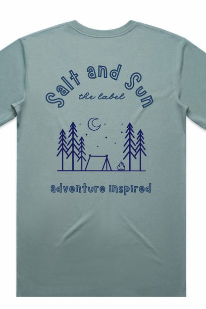 Salt and Sun TL Adult- Camping Tee