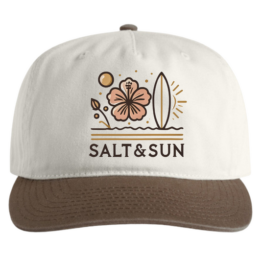 Beach Girl Flat Brim Cap