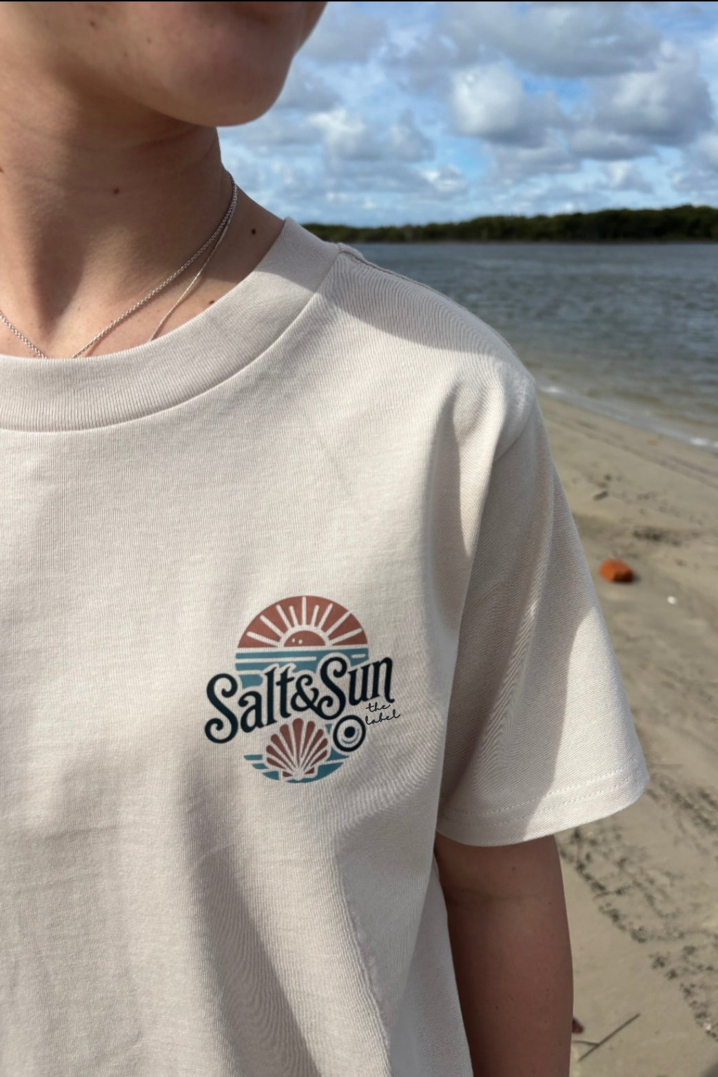Salt and Sun TL Adult- Sun and Shell Tee