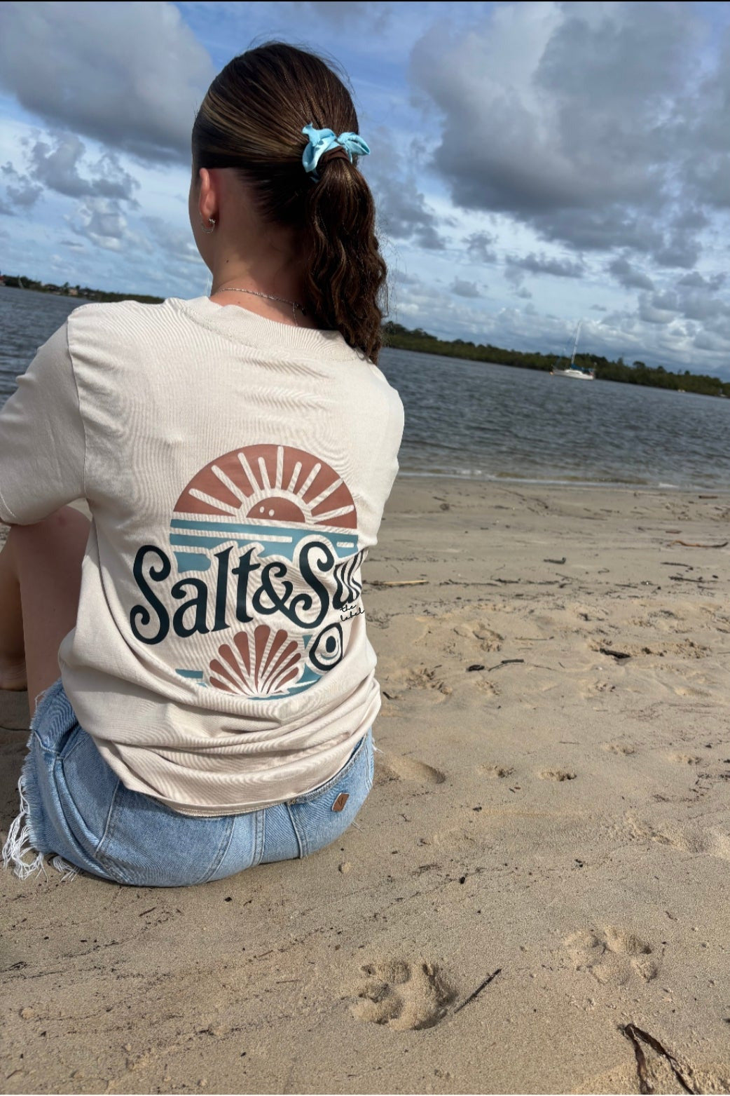 Salt and Sun TL Adult- Sun and Shell Tee