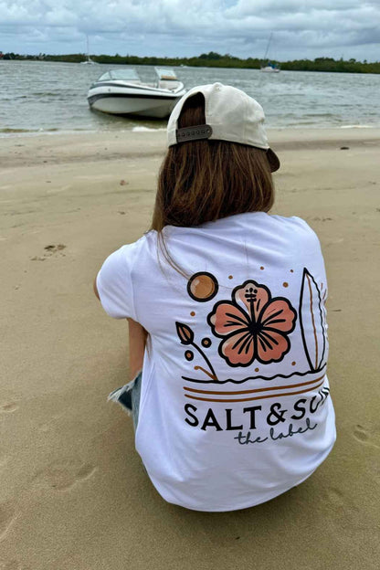 Salt and Sun TL Youth- Beach Girl Tee