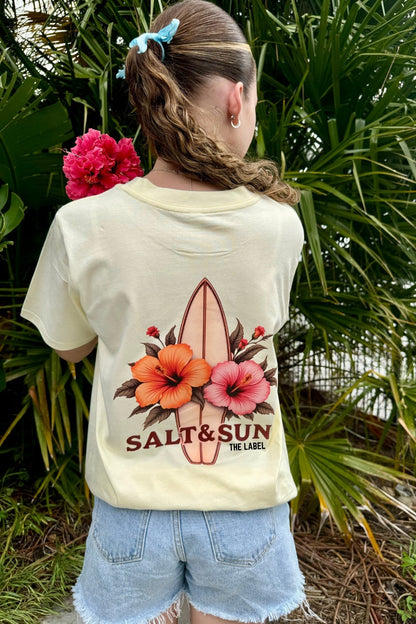 Salt and Sun TL Adult- Catch The Wave Tee