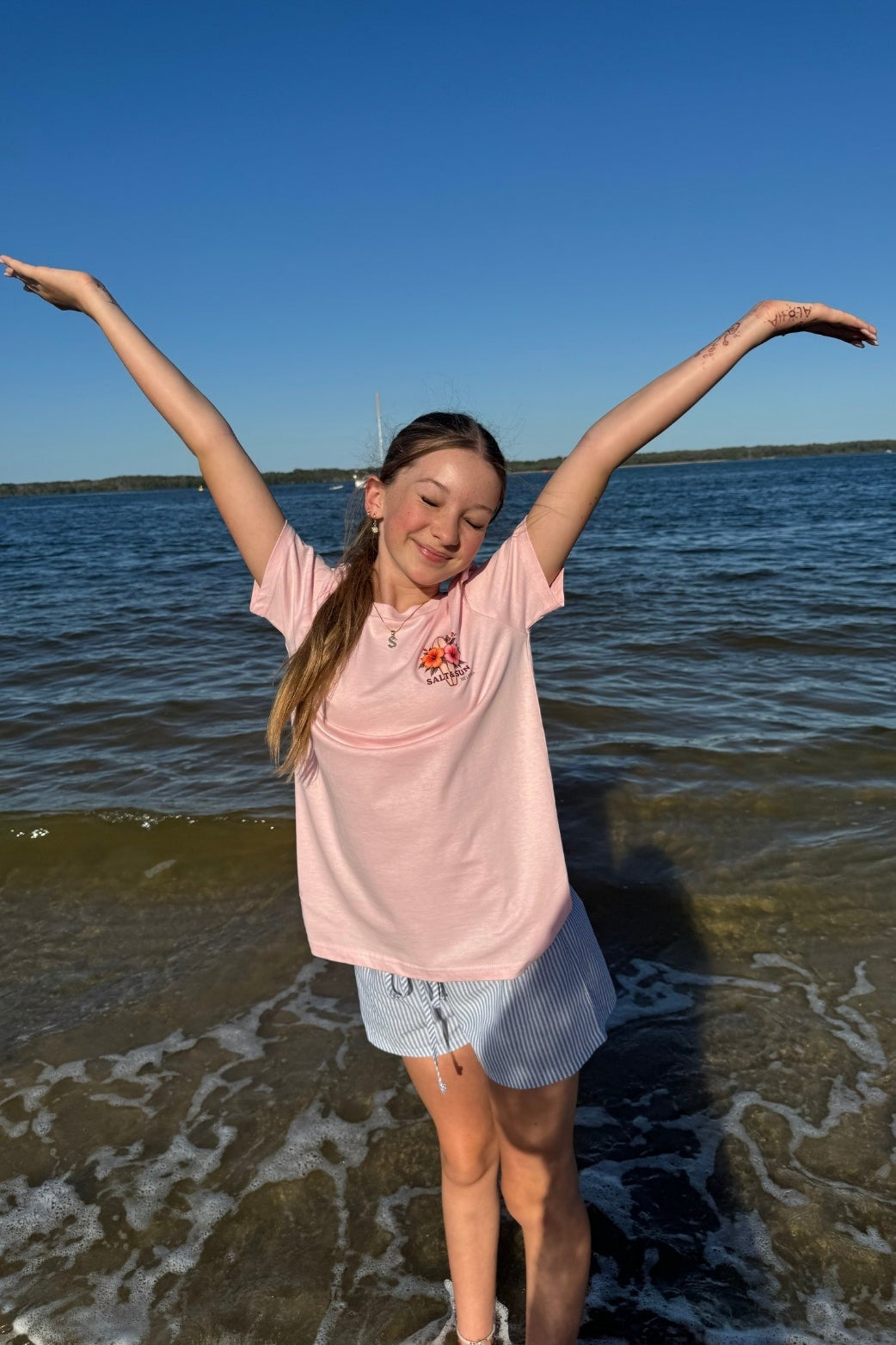 Salt and Sun TL Youth- Catch the Wave Tee