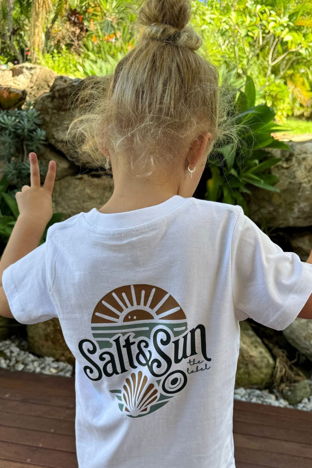 Salt and Sun TL Youth- Sun and Shell Tee