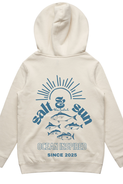 Salt and Sun TL Youth - Fish Hoodie
