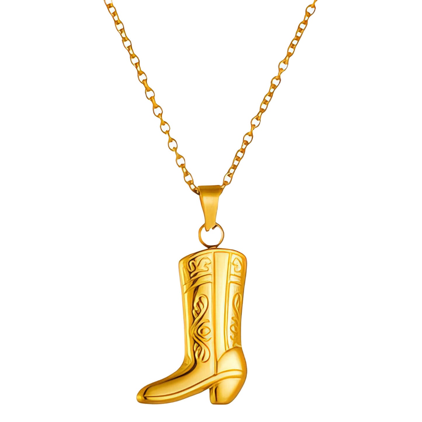 Boot Necklace