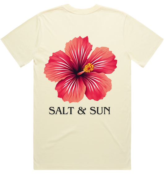 Salt and Sun Adult- Hibiscus Tee